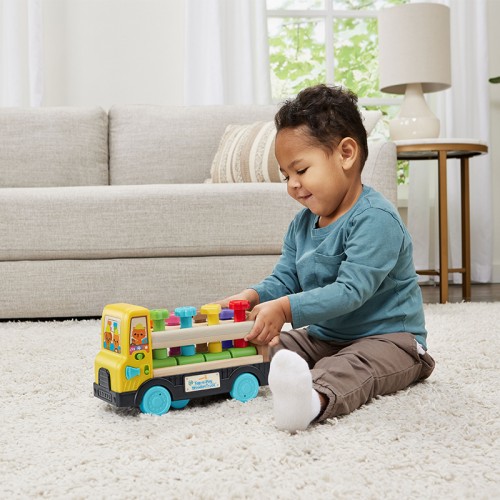 LeapFrog Tap-a-Peg Wooden Truck | Learning Toys | 2 years+ | 3 months local warranty